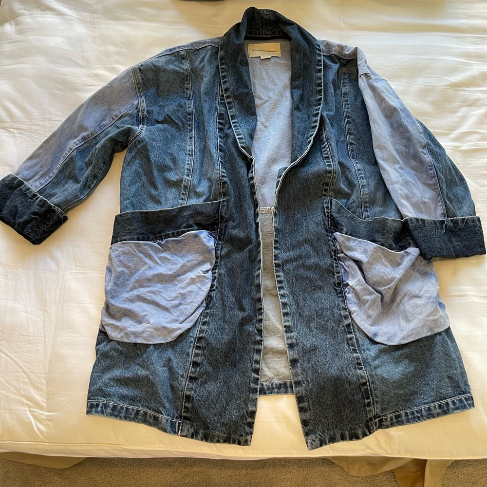 Patch work Jean jacket.